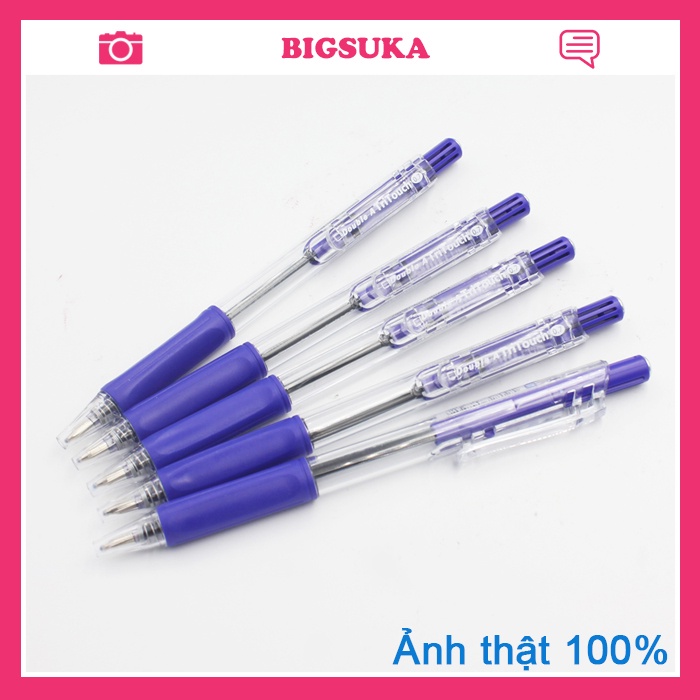 Bút bi Double A Tritouch - đầu bút 0.7mm cho nét bút đậm BIGSUKA