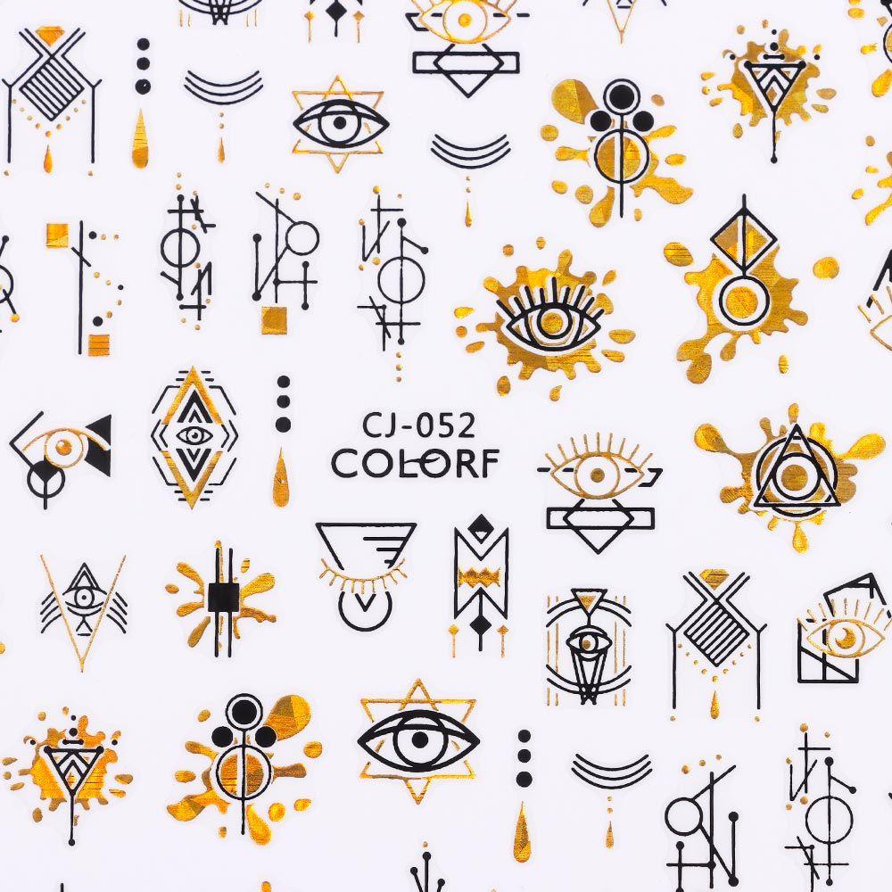 Sticker Dán Móng Hoạ Tiết Lá Mới