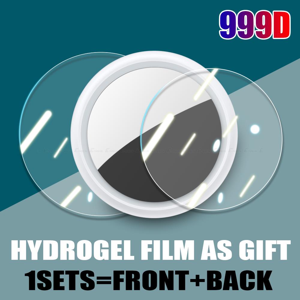 Bao Da Điện Thoại PU + PC Cứng Kèm Móc Khóa Chống Thất Lạc Chống Sốc Sang Trọng Cho Apple Air Tag