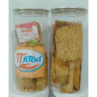 mực cán tẩm da vị hũ 200g
