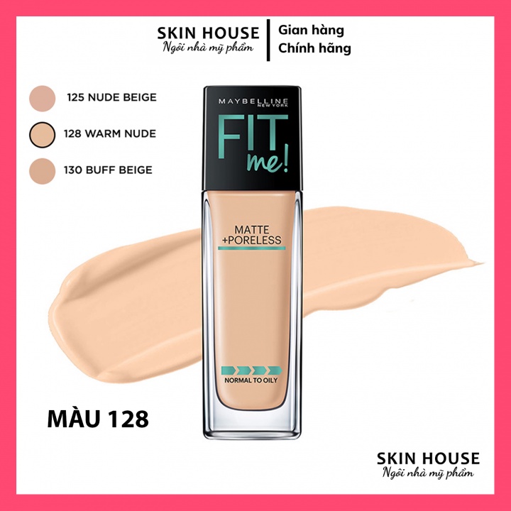 Kem Nền Maybelline Fit Me - Kem Nền Mịn Nhẹ Kiềm Dầu Fit Me Maybelline New York Matte Poreless Foundation SPF 22 30ml