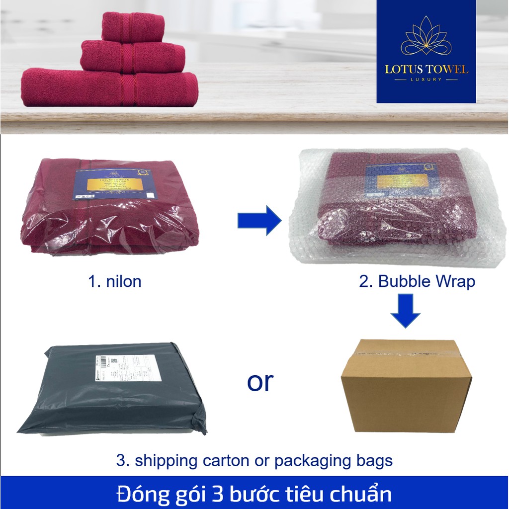 Set 10 khăn ăn thương gia