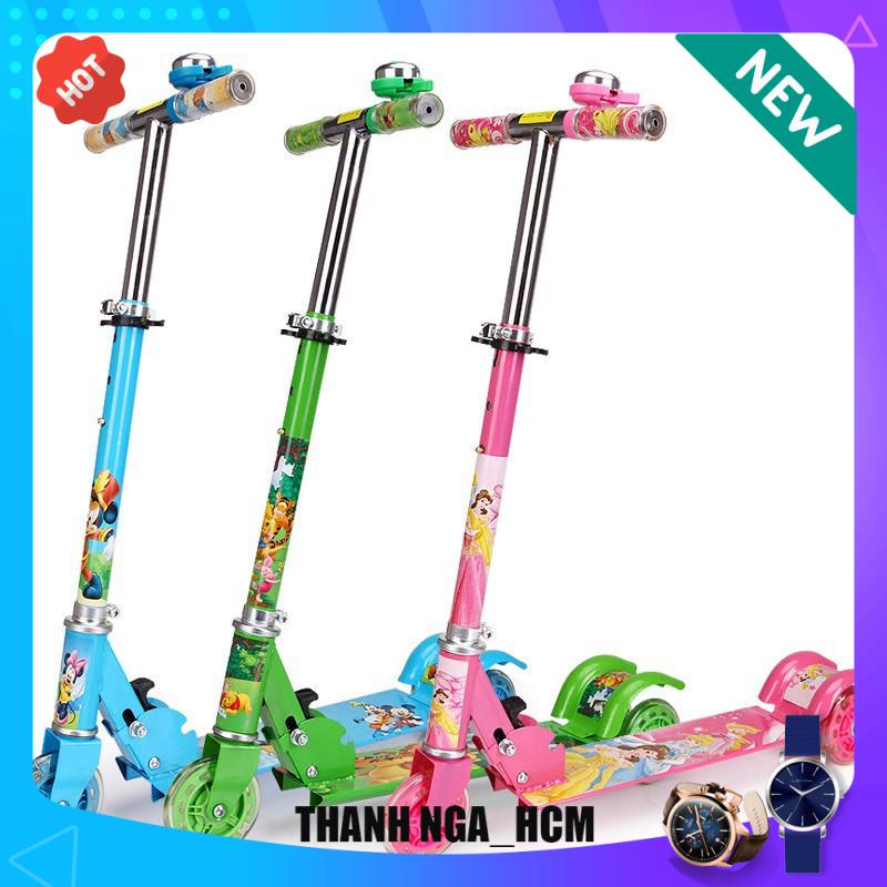 [Mã LIFE0503TOYS1 giảm 10% đơn 150k] XE SCOOTER (SẮT) 3 BÁNH CÓ ĐÈN ( SIÊU GIÁ RẺ )