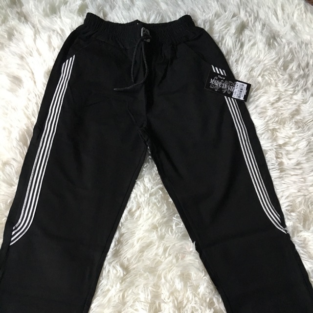 Quần legging sọc