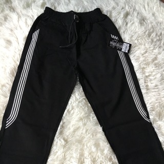 Quần legging sọc