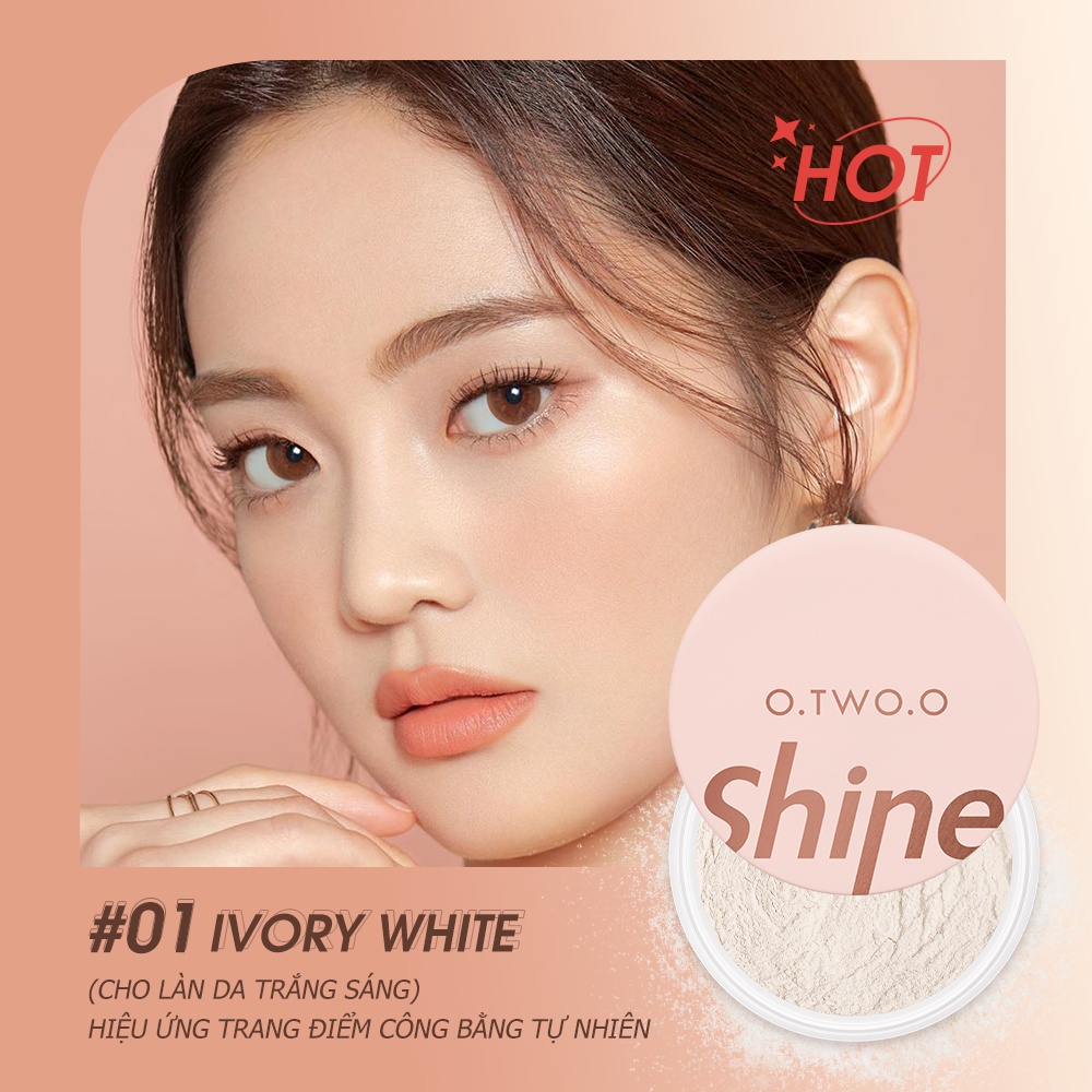 Loose Powder O.TWO.O Setting Powder Waterproof Oil Control Finishing Face Base Makeup 62g | BigBuy360 - bigbuy360.vn