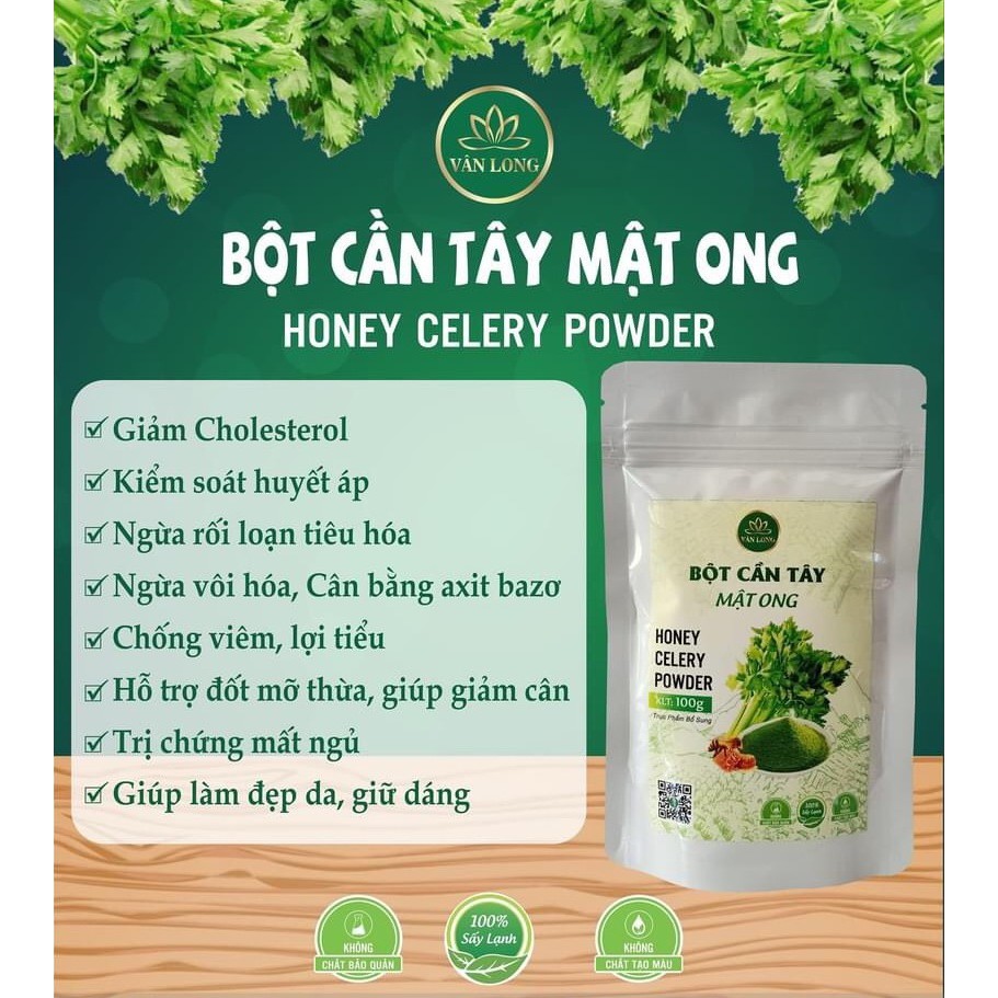 Bột cần tây mật ong