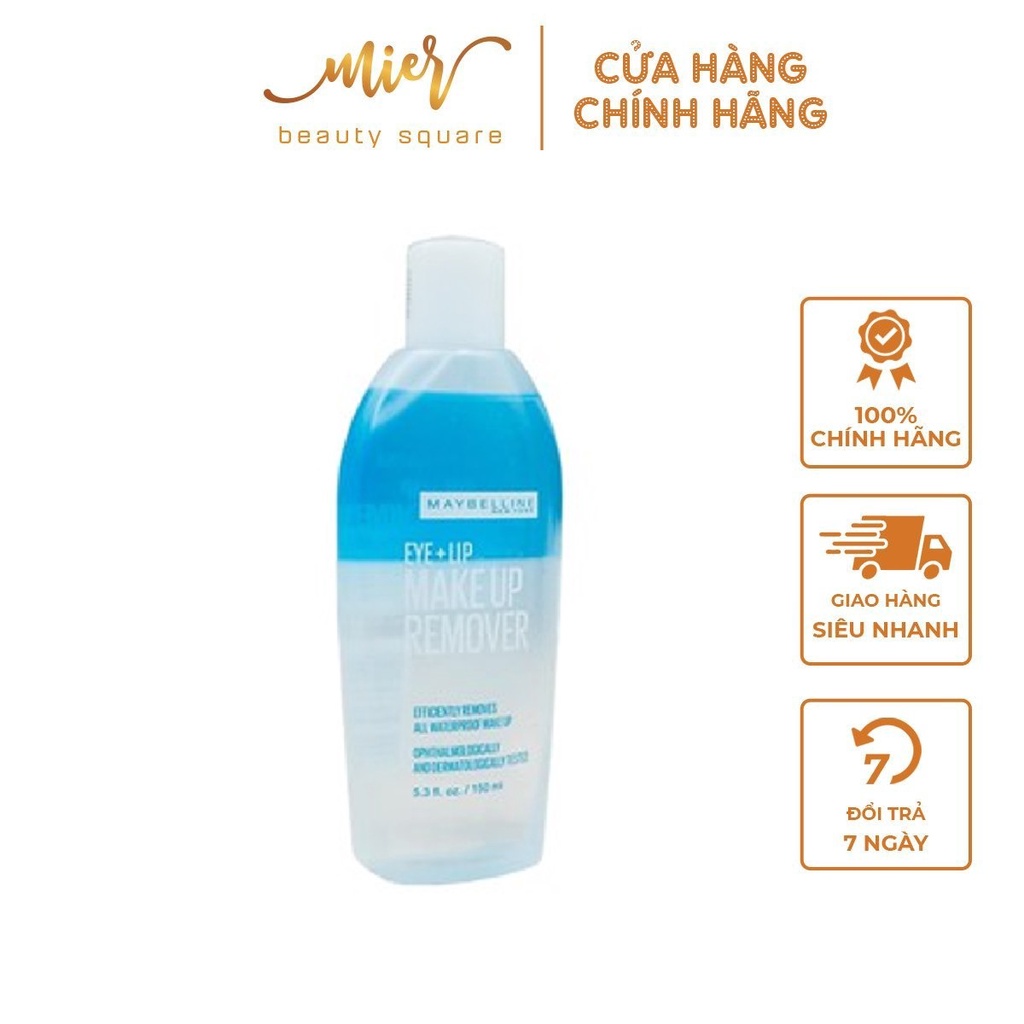 Tẩy Trang Mắt Môi Chuyên Dụng Maybelline New York Eye &amp; Lip Makeup Remover 150ml