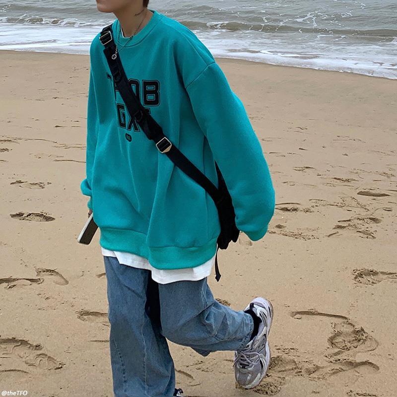 Áo Sweater Có Mũ Trùm Vải Mỏng Thiết Kế Cá Tính Cho Nam