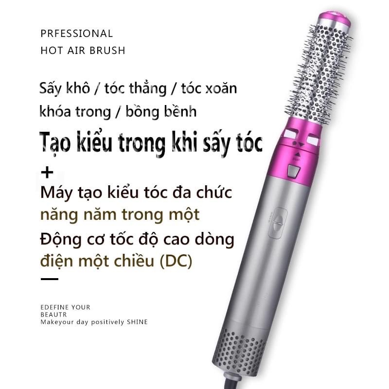 MÁY SẤY UỐN TÓC TỰ ĐỘNG TẠO KIỂU 5 IN 1 Mới 2023