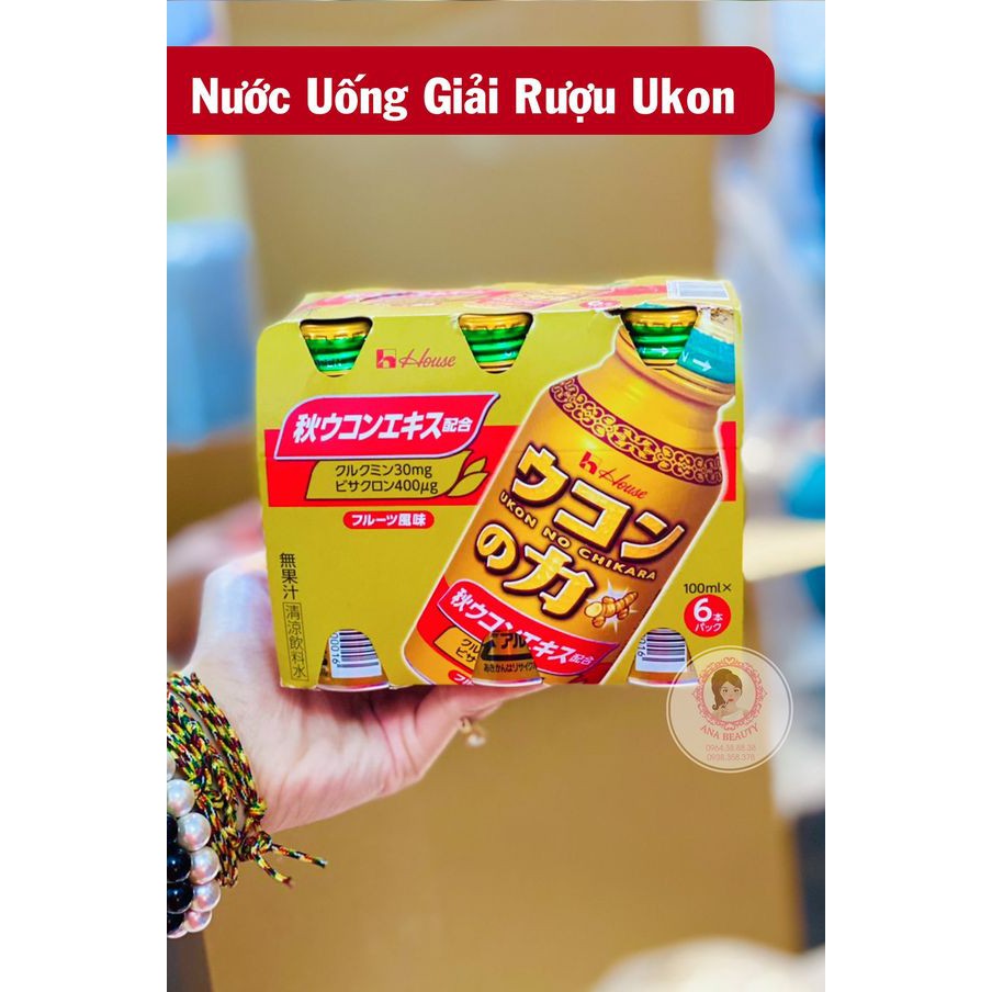 NƯỚC UỐNG GIẢI RƯỢU TINH NGHỆ UKON NO CHIKARA