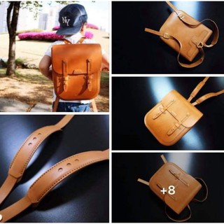 Mẫu rập làm túi balo leather pattern bag, leather tool