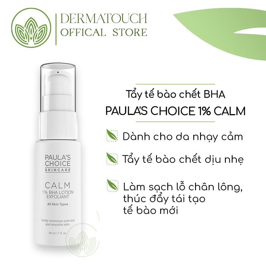 Tẩy tế bào chết BHA Paula's Choice 1% Calm