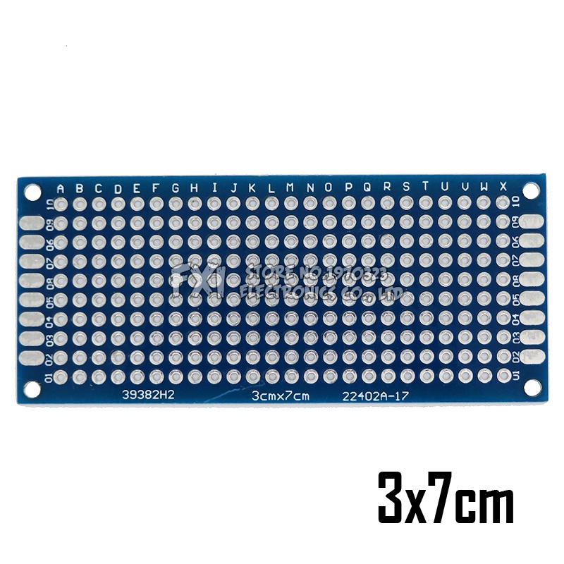 1 Bảng Mạch PCB Hai Mặt 2x8cm 3x7cm 4x6cm 5x7cm 7x9cm 4 * 6cm