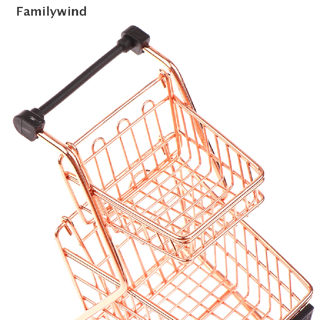 Mô Hình Xe Đẩy Siêu Thị Mini Dễ Thương 1 / 6