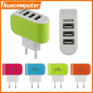 Cốc Sạc 3 Cổng USB 3.1A