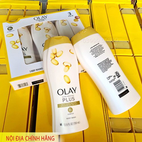 (Mẫu Mới )SỮA TẮM OLAY ULTRA MOISTURE 700ML - Mỹ USA