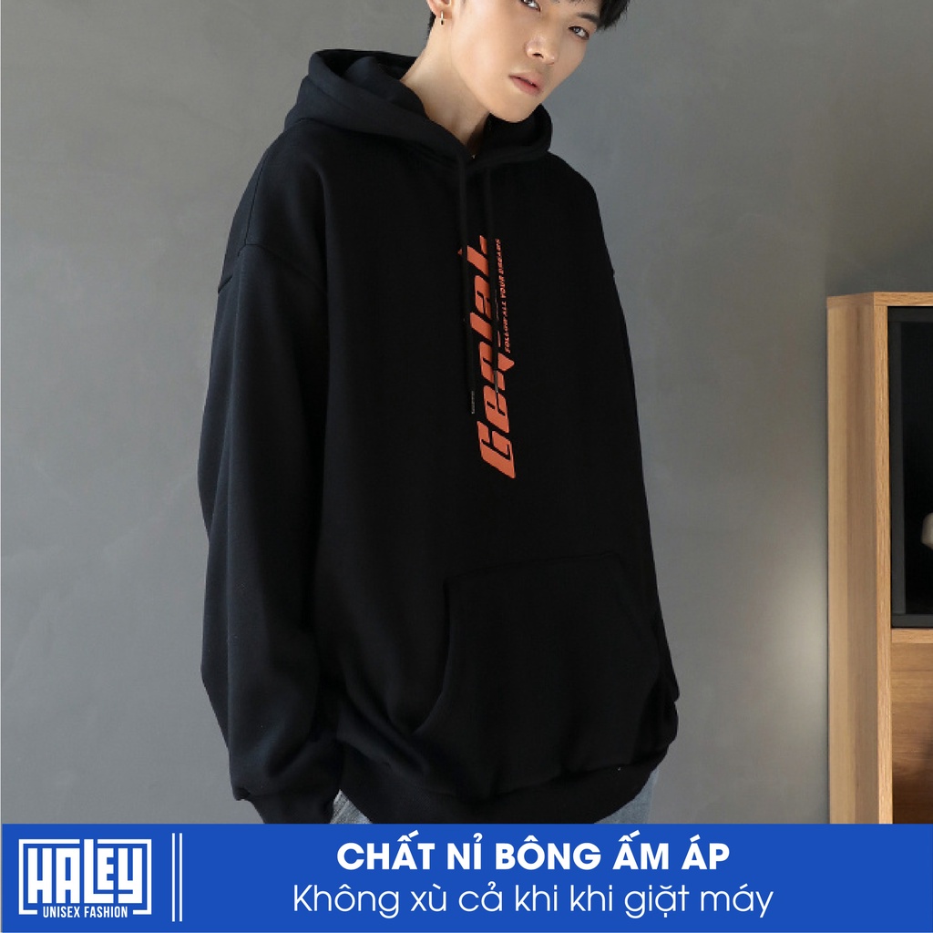 Áo Hoodie Nam Nữ Unisex HALEY Gelal đủ màu Unisex phong cách Hàn Quốc cá tính, Chất nỉ bồng đẹp mã HD89