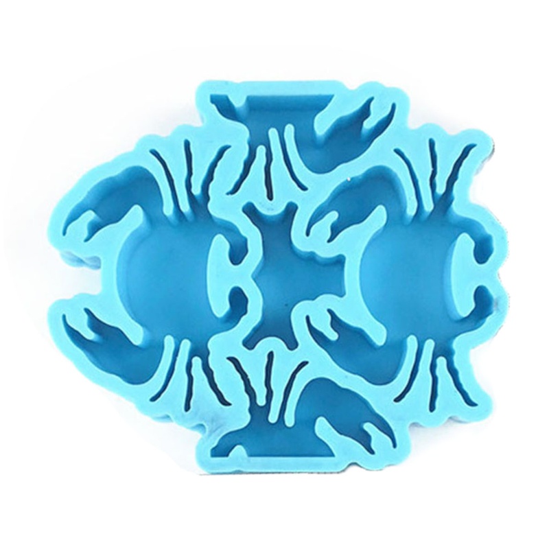 Khuôn Silicone Làm Mặt Dây Chuyền Hình Con Cua Độc Đáo