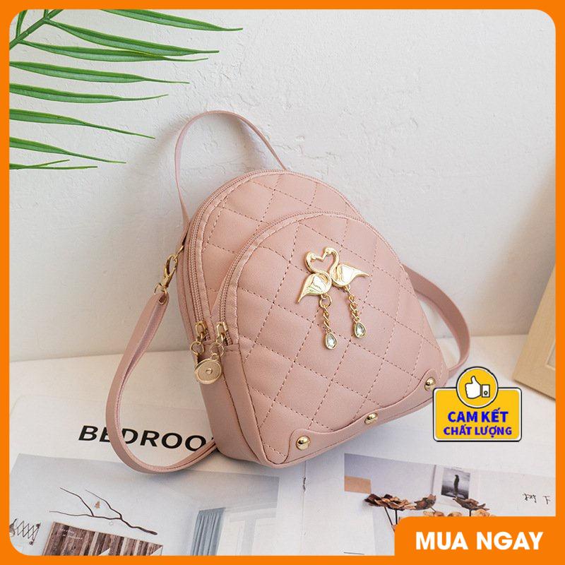 Balo Nữ Mini Đẹp Thời Trang Cá Tính Da Mềm Phong Cách Sành Điệu ST929