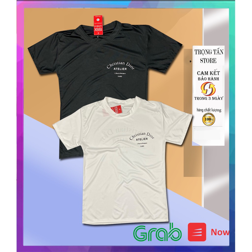 Áo Phông Nam, Áo Thun Nam  Chất Liệu Thun Lạnh Co Giãn 4 Chiều Thoáng Mát - AC12 - Trongtanfashion