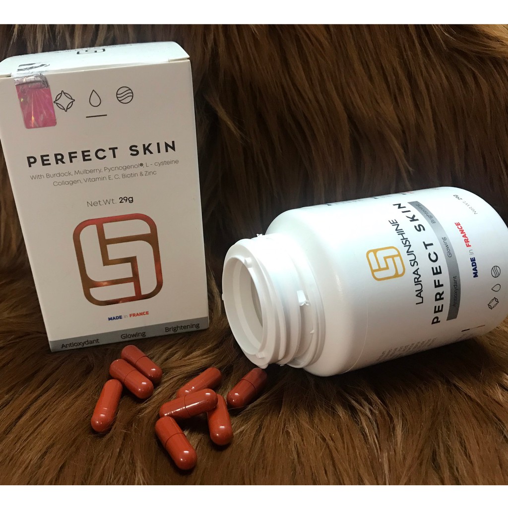 Viên uống trắng da, ngăn ngừa nám PERFECT SKIN - Laura Sunshine Nhật Kim Anh | BigBuy360 - bigbuy360.vn