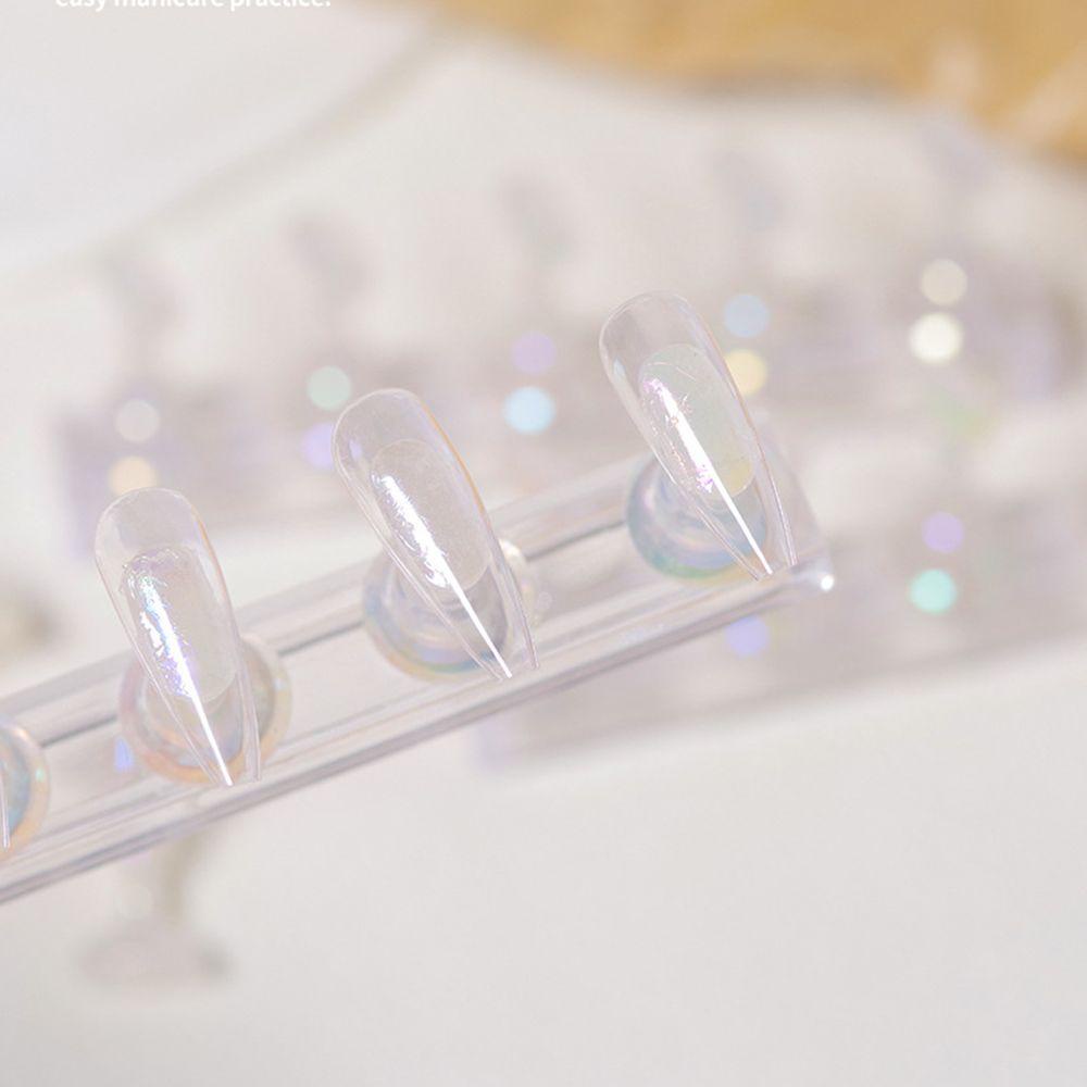 OCEANMAP Giá Đỡ Đầu Móng Tay Giả Dùng Luyện Tập Làm Móng Nghệ Thuật