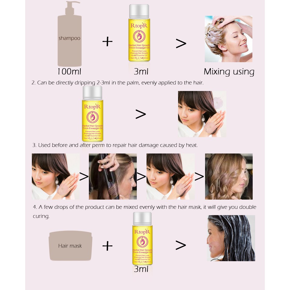 Tinh Dầu Dưỡng Tóc RtopR Kích Thích Mọc Tóc 20ml | BigBuy360 - bigbuy360.vn