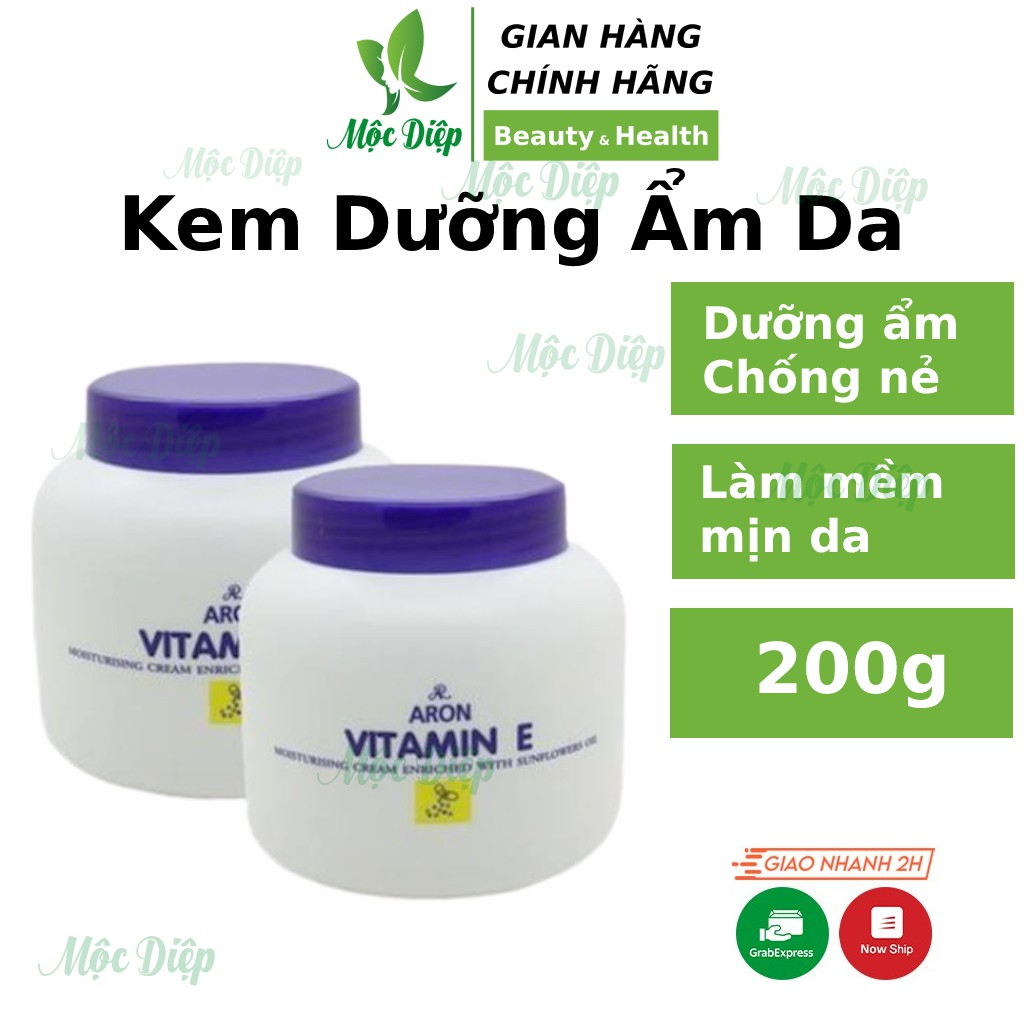 Kem dưỡng da vitamin E ❤️CHÍNH HÃNG👍 kem dưỡng ẩm ❤️ dưỡng ẩm cho da mịn màng không bị khô nẻ