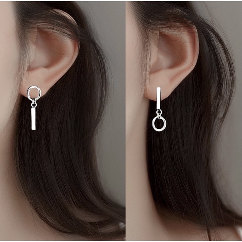 (NHIỀU MẪU)Bông tai dáng dài xây xích các kiểu (1 đôi)
