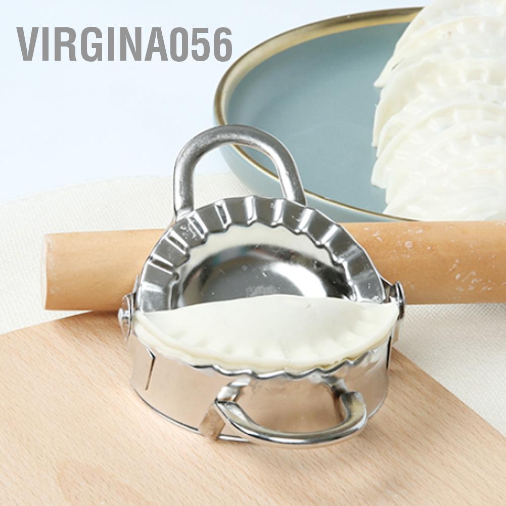 Virgina056 304 Stainless Steel Manual Dumplings Mold Dumpling Wrapper Making Kitchen Utensils