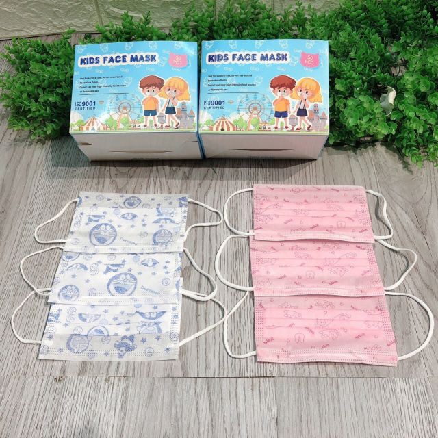 Hộp 50 chiếc khẩu trang cho bé 2-8 tuổi | BigBuy360 - bigbuy360.vn