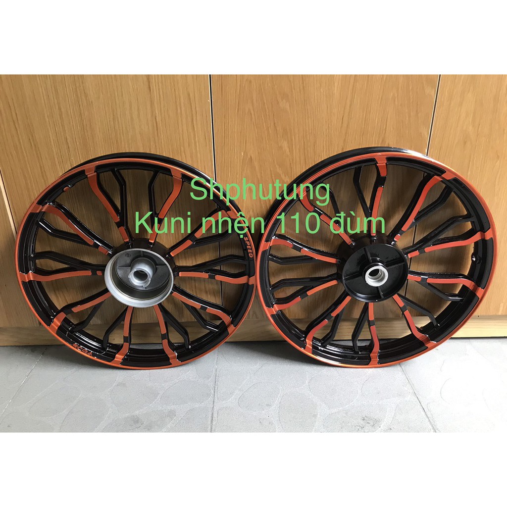 MÂM VÀNH ĐÚC NHỆN 2 PHANH CƠ-THẮNG ĐÙM GẮN ZIN KHÔNG CHẾ CHÁO CHO RSX 110,WAVE S RS 110,BLADE,WAVE @ 15 -2021