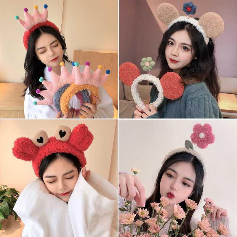 Băng Đô Turban Con Cua 3D Mắt Lồi Siêu Cute Turban cứng Crab MOXI dùng làm quà tặng .