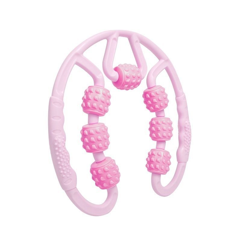 Dụng Cụ massage Cơ Bắp Tay, Bắp Chân, Eo Đa Năng 7 Bi Xoay 360 độ Giúp Cơ Thể Thon Gọn, Giảm Đau Nhức Hiệu Quả