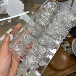 [chính hãng] Móng up ovan tròn lẻ size HSM (hộp 500 móng lẻ size 5-9)
