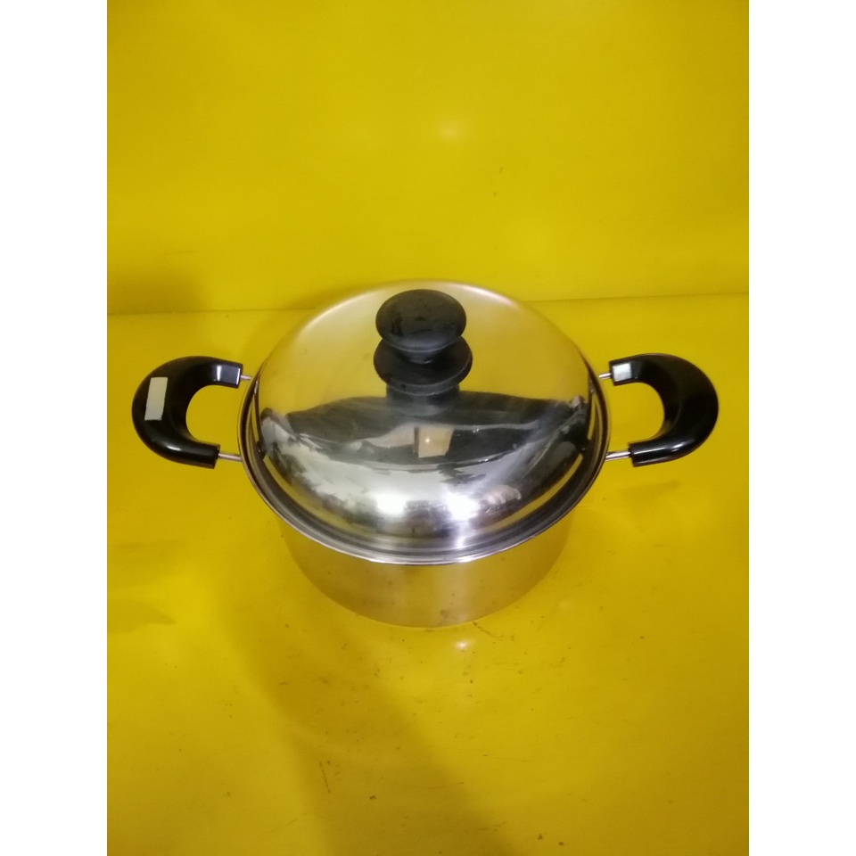 Nồi inox nội địa Nhật, size 23cm, cao 11cm (mã 667), Dùng được bếp từ