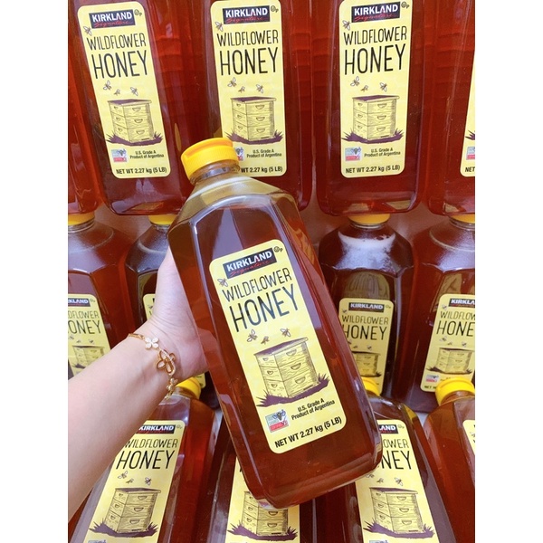 Mật ong Kirkland WildFlower Honey 2,27kg