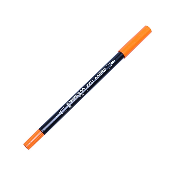 Bút Lông Hai Đầu Marvy 1122 - Số 7 - Orange