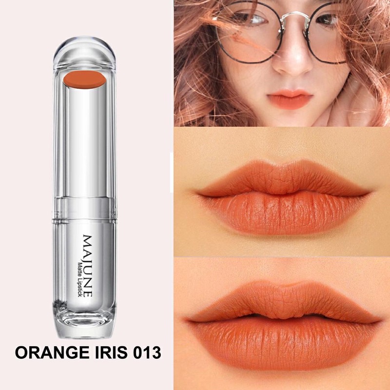 Son lì thiên nhiên mềm mịn môi MAJUNE chính hãng 3,5g với 13 màu thời trang