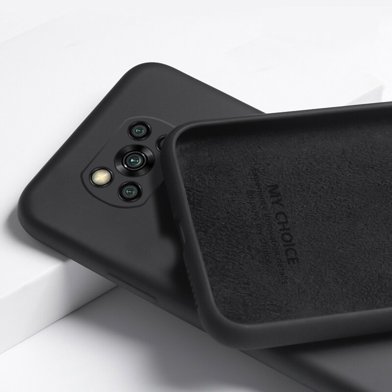 Ốp điện thoại silicon mềm màu trơn dành cho Xiaomi Mi Poco X4 M5 M5s M4 F4 GT Pro 4G 5G 2022