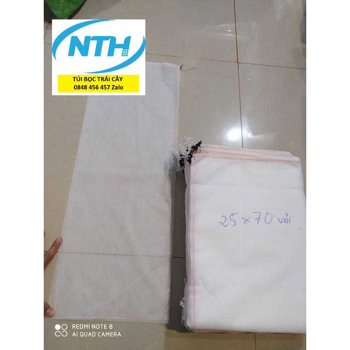50 cái TÚI BAO BỌC MƯỚP HƯƠNG,BẦU,BÍ kích thước 25*70
