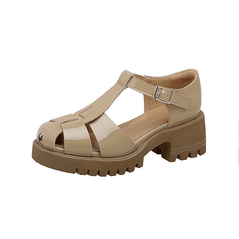 Giày Sandal Cao Gót Da Thật Thời Trang Mùa Hè 2022 Cho Nữ