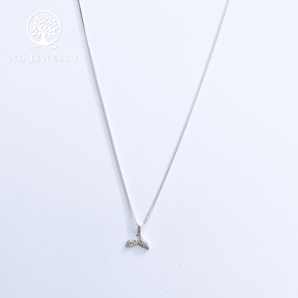 Dây chuyền bạc mặt đuôi cá - NQ Jewelry
