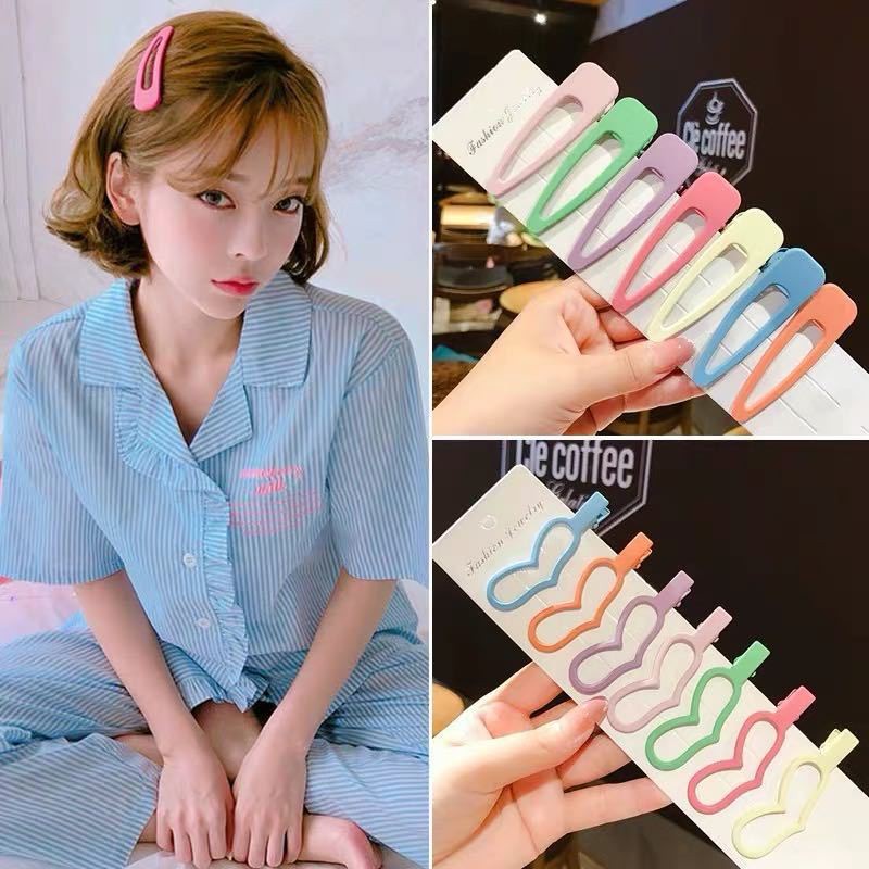 Kẹp tóc màu kẹo ngọt ngào thời trang dành cho nữ