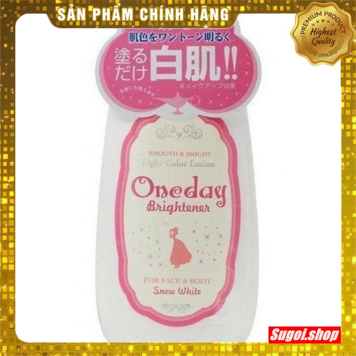 Sữa dưỡng thể trắng da One day Nhật Bản - kem dưỡng one day