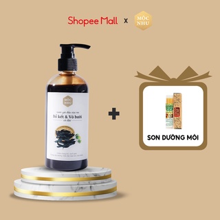 Nước gội bồ kết & vỏ bưởi Mộc Nhu - Giảm rụng tóc - Kích thích mọc tóc nhanh