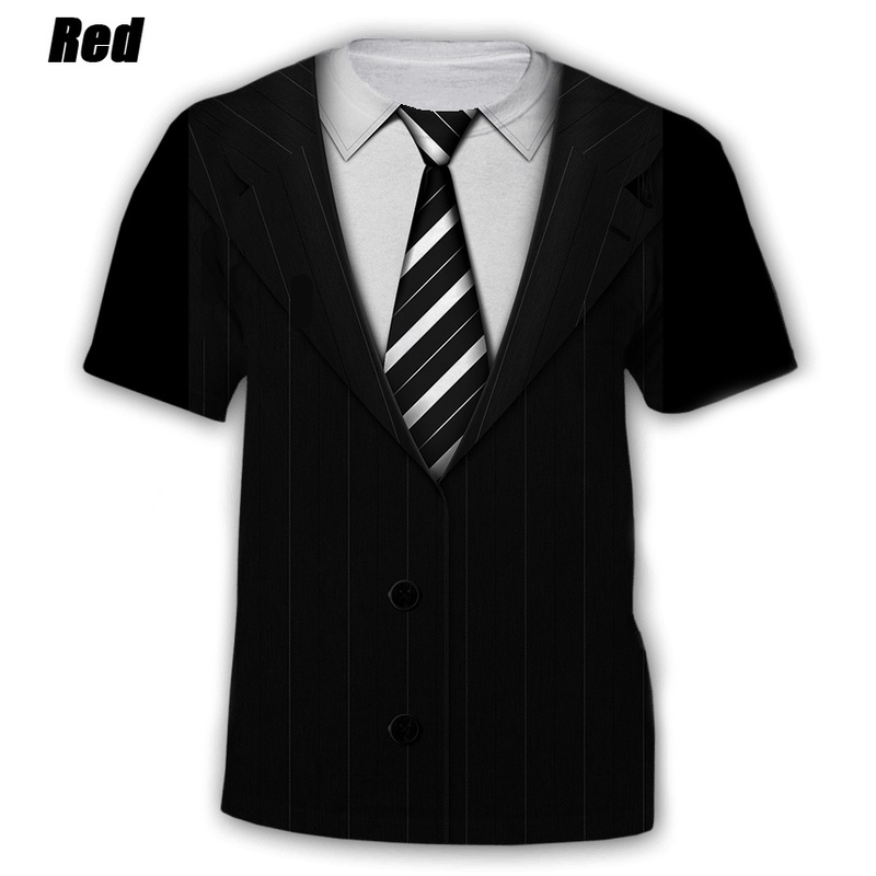 Áo Thun Ngắn Tay In Họa Tiết 3D Thời Trang Mùa Hè Dành Cho Nam