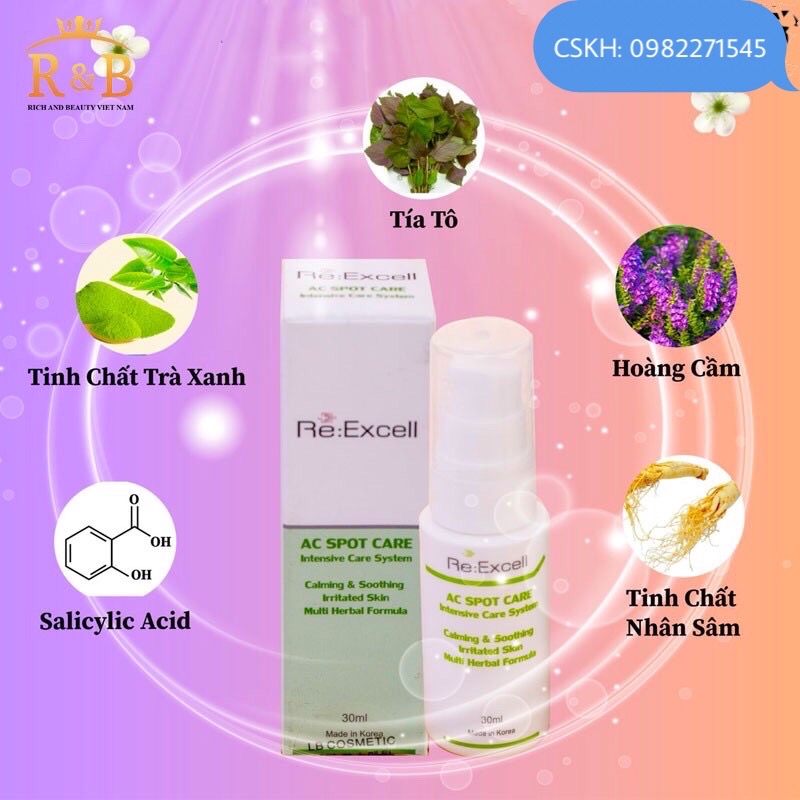 (CHÍNH HÃNG) GEL NGỪA MỤN AC SPOT CARE R&B HÀN QUỐC