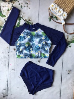 Bikini 2 mảnh tay dài ( có kèm ảnh thật )